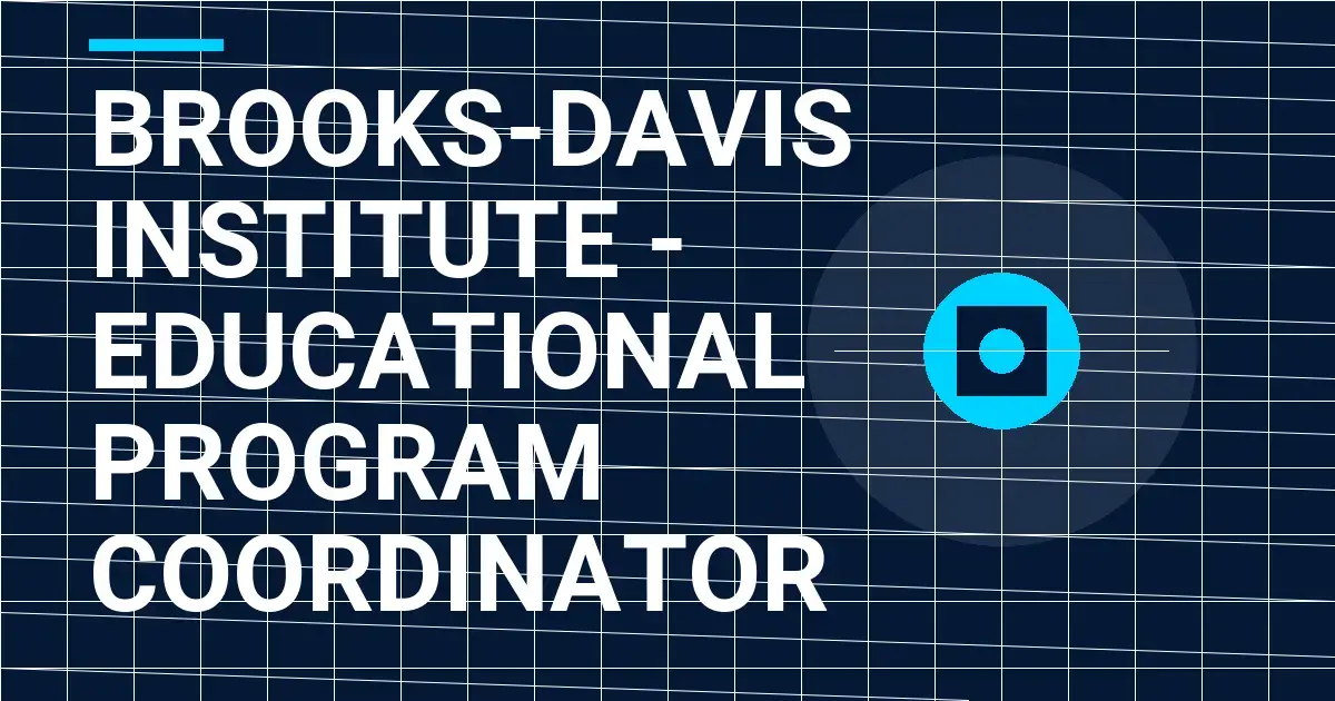 Brooks-Davis Institute - Educational Program Coordinator