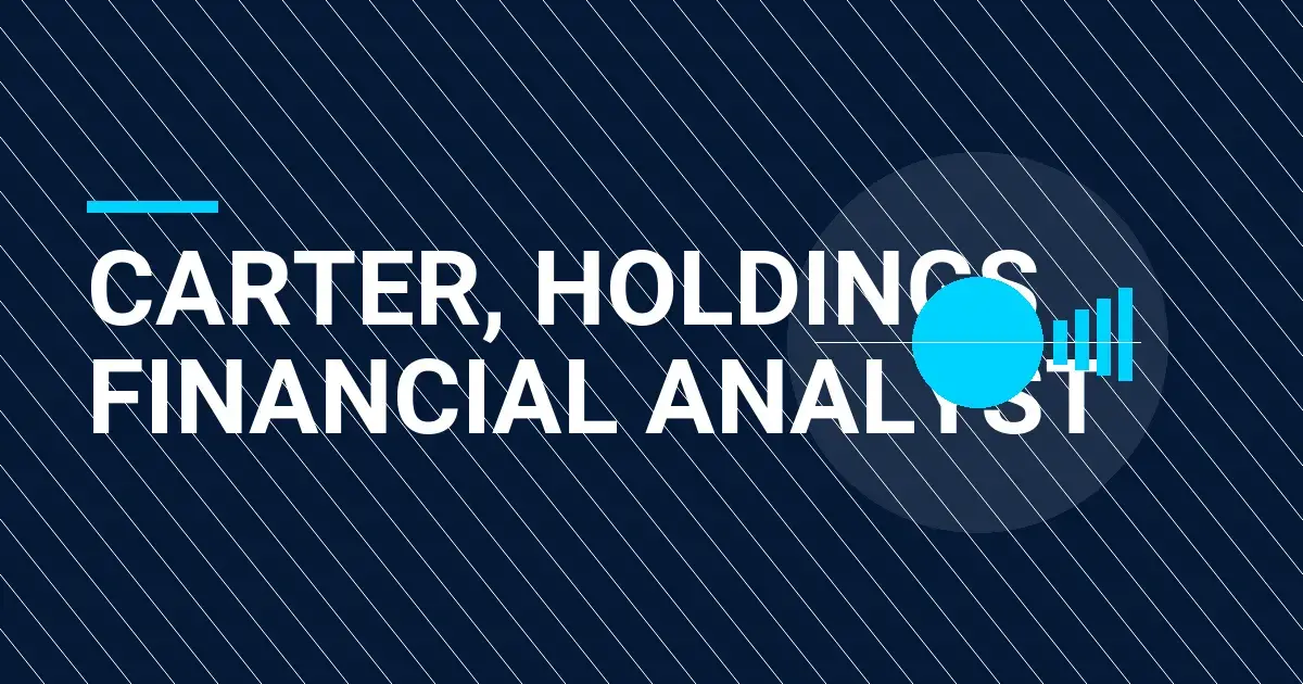 Carter, Holdings Financial Analyst