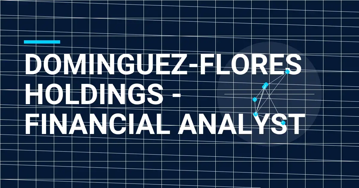 Dominguez-Flores Holdings - Financial Analyst