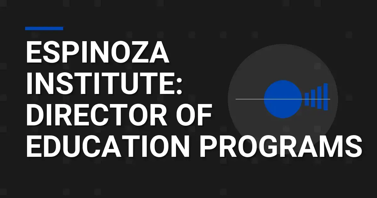 Espinoza Institute: Director of Education Programs