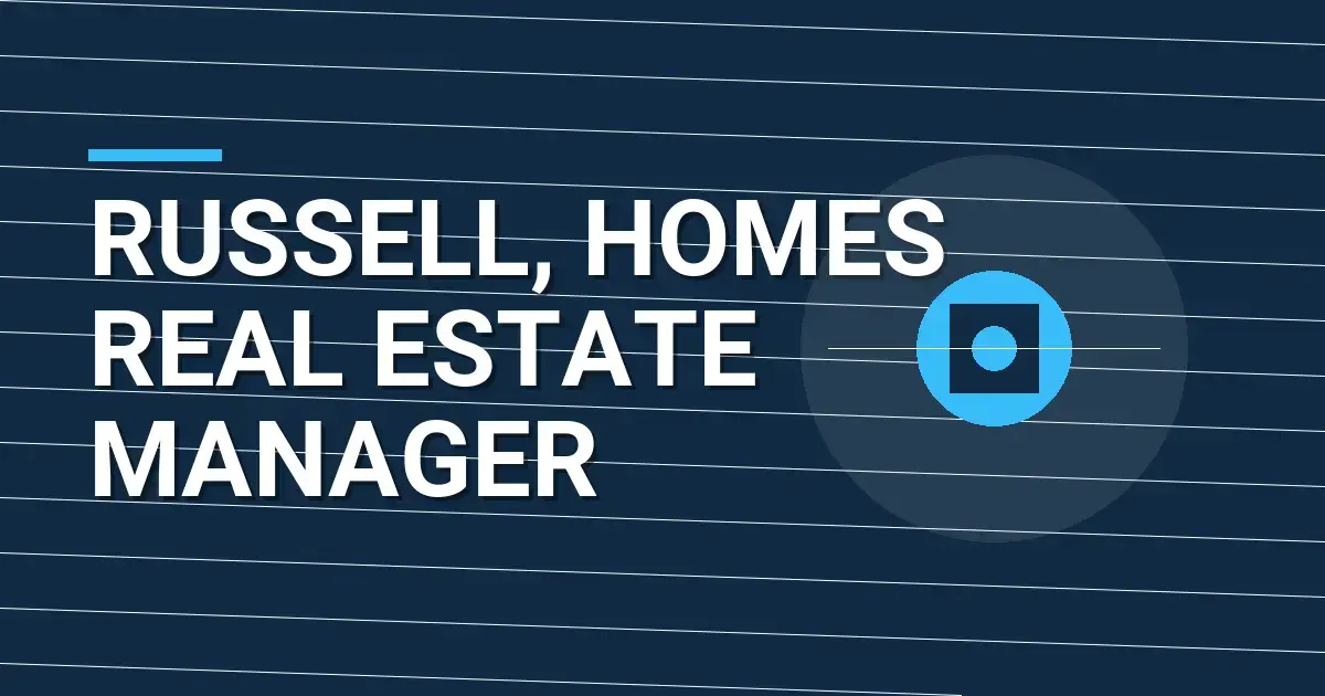 Russell, Homes Real Estate Manager