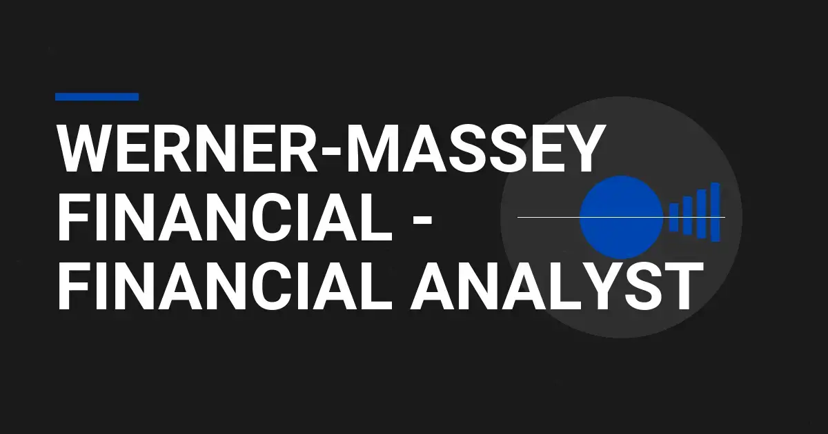 Werner-Massey Financial - Financial Analyst