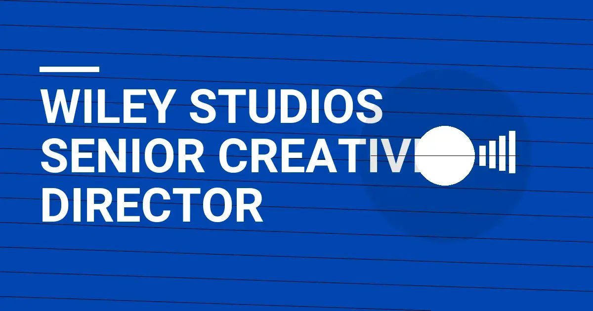 Wiley Studios Senior Creative Director