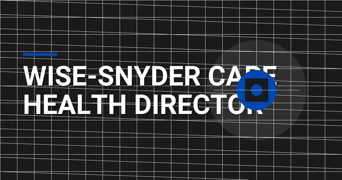 Wise-Snyder Care Health Director