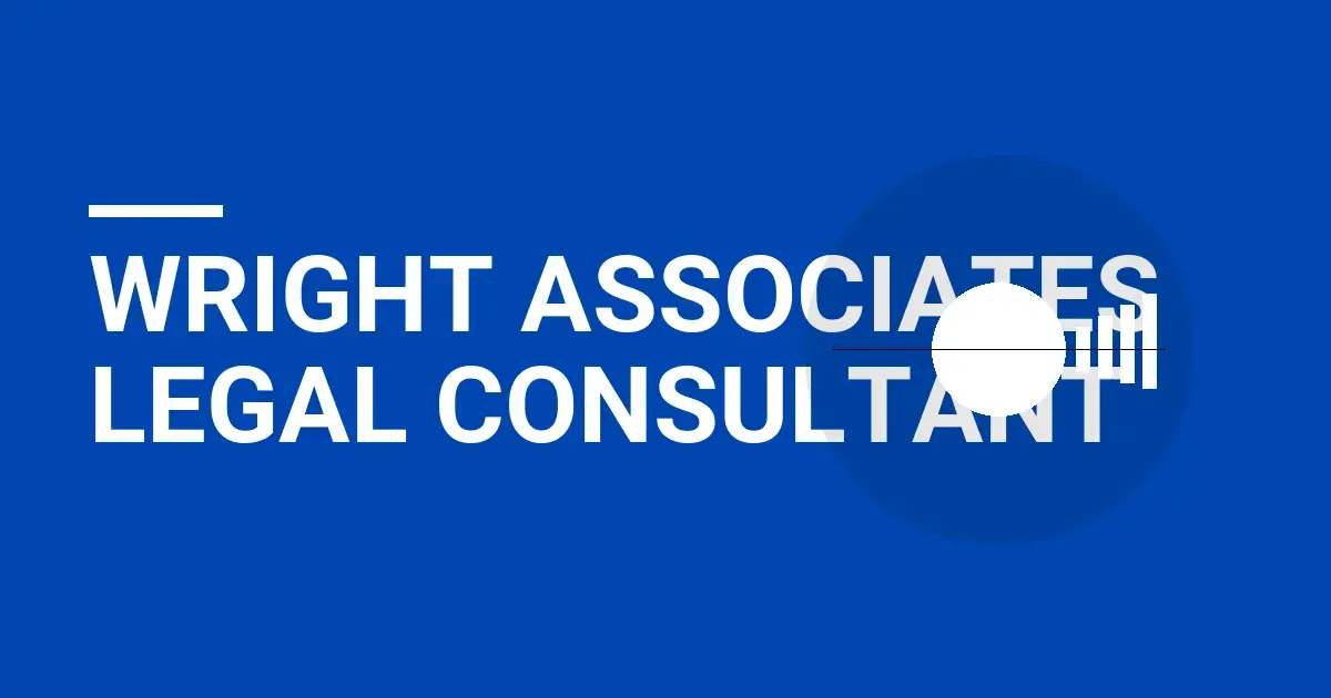 Wright Associates Legal Consultant