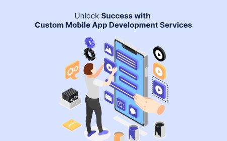 Unlock Success with Custom Mobile App Development Services