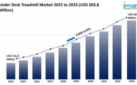 Under Desk Treadmill Market Report 2025 | Growth, and Forecast by 2033