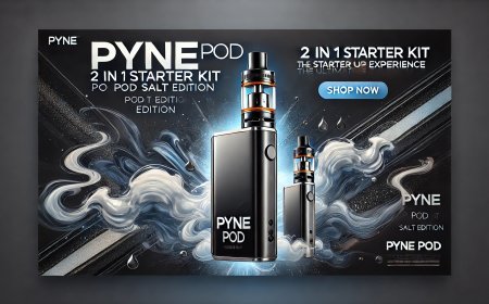 Pyne Pod Vapes: The Smart, Rechargeable Future of Prefilled Vaping in the UK