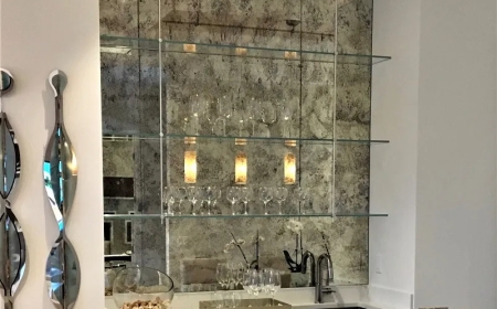 Vintage Glass Mirror Tiles to Elevate Classic and Modern Home Interiors