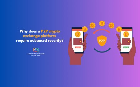 Why does a P2P crypto exchange platform require advanced security?